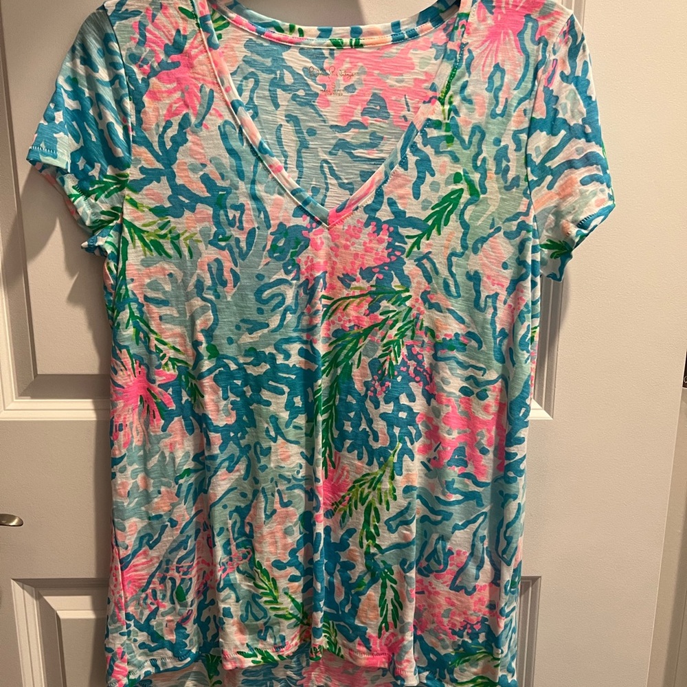Lilly Pulitzer short sleeve shirt
